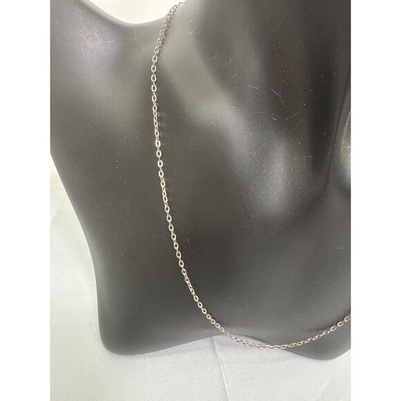 Silver-Tone Necklace With Lobster Clasp For Women - Picture 2 of 4